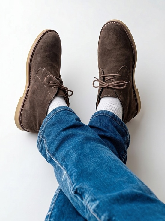 Banana Republic Other - Banana Republic Men's Suede Desert Chukka Boots Brown with Tan Sole See All Pics